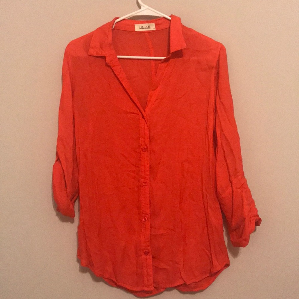 Bella Dahl button down shirt size S